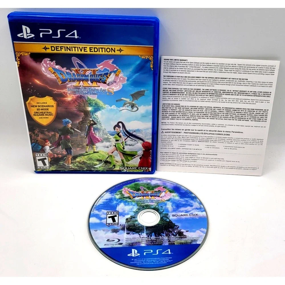 DRAGON QUEST XI S: Echoes of an‎ Elusive Age - Definitive Edition - PS4